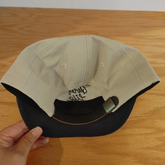 Quiet Life Hat in Stone/Navy - Picture 5 of 6